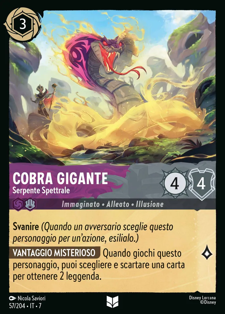 Cobra Gigante - Serpente Spettrale