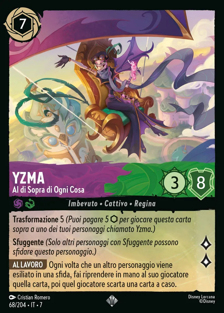 Yzma - Al di Sopra di Ogni Cosa