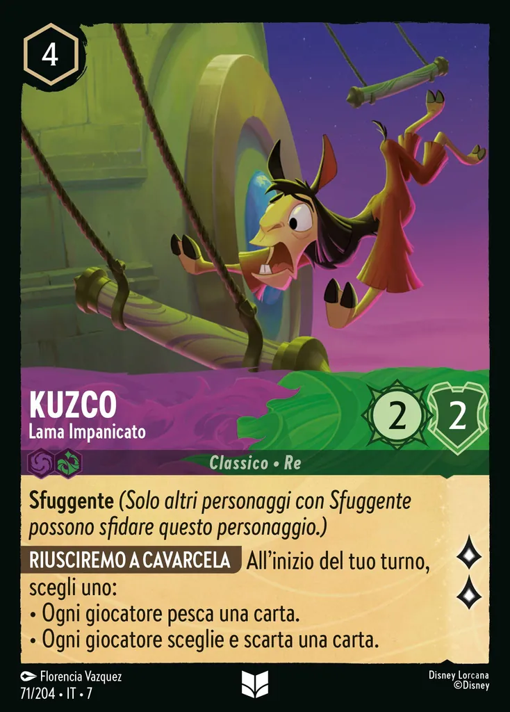 Kuzco - Lama Impanicato