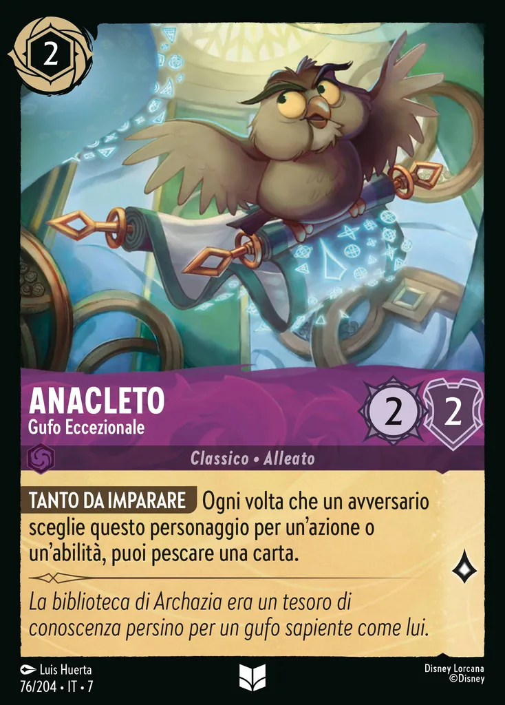 Anacleto - Gufo Eccezionale