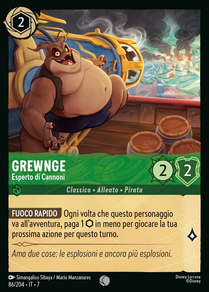Grewnge - Esperto di Cannoni