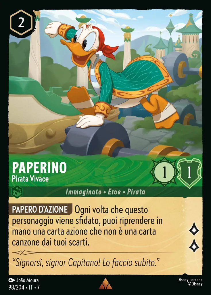 Paperino - Pirata Vivace