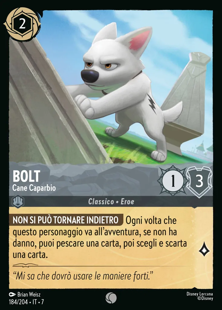 Bolt - Cane Caparbio