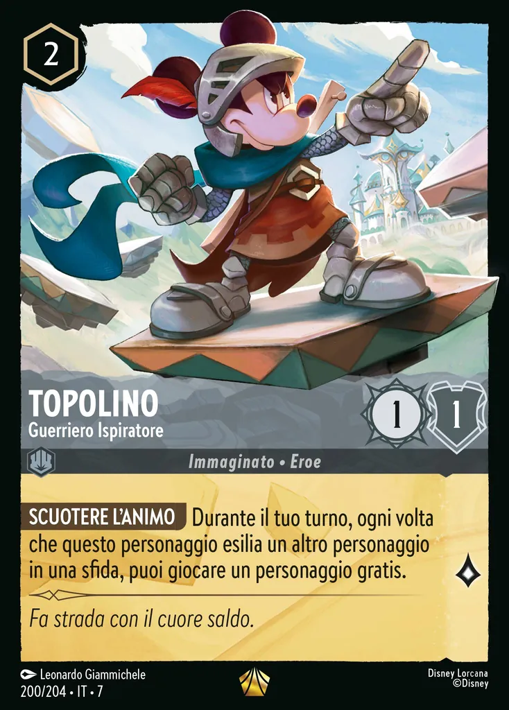 Topolino - Guerriero Ispiratore