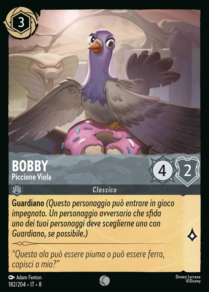 Bobby - Piccione Viola