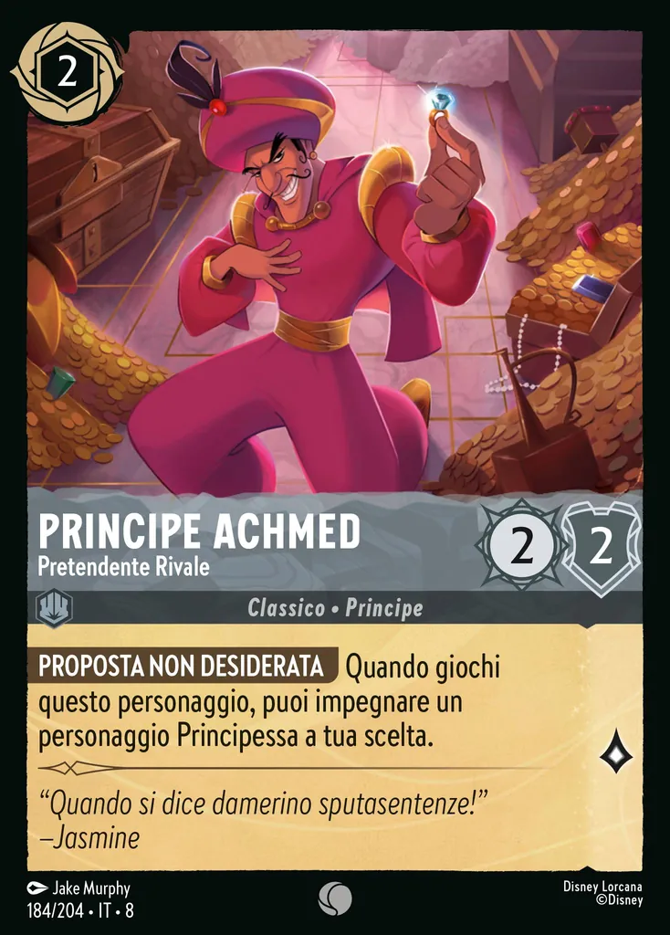 Principe Achmed - Pretendente Rivale