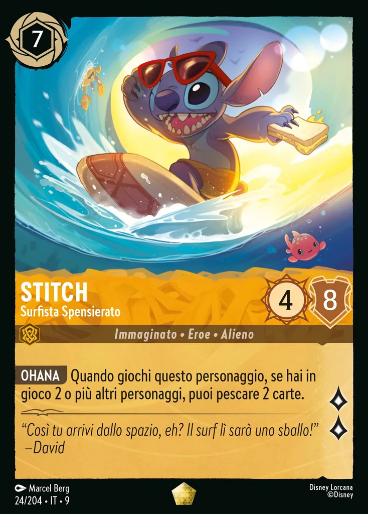 Stitch - Carefree Surfer