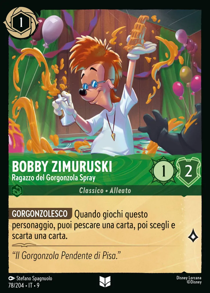Bobby Zimuruski - Ragazzo del Gorgonzola Spray