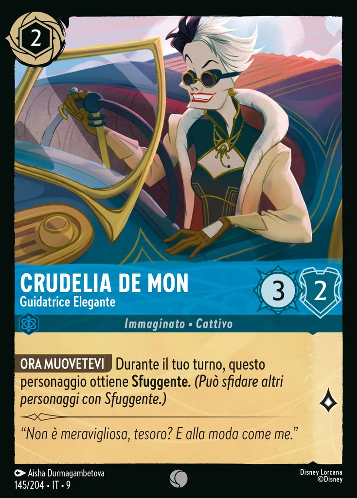 Cruella De Vil - Fashionable Cruiser