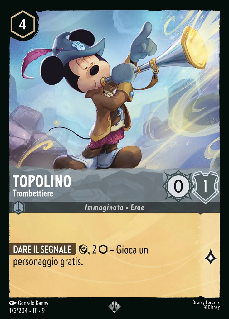 Topolino - Trombettiere