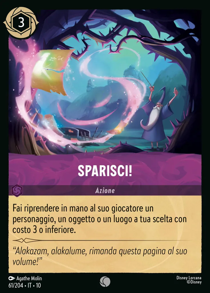Sparisci!