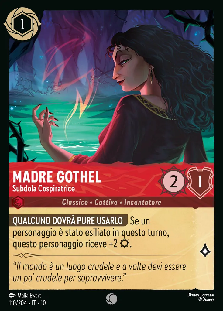 Madre Gothel - Subdola Cospiratrice