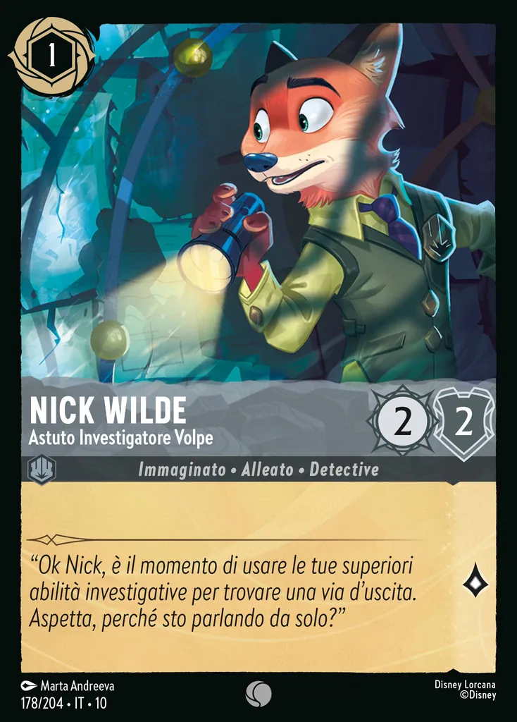 Nick Wilde - Astuto Investigatore Volpe