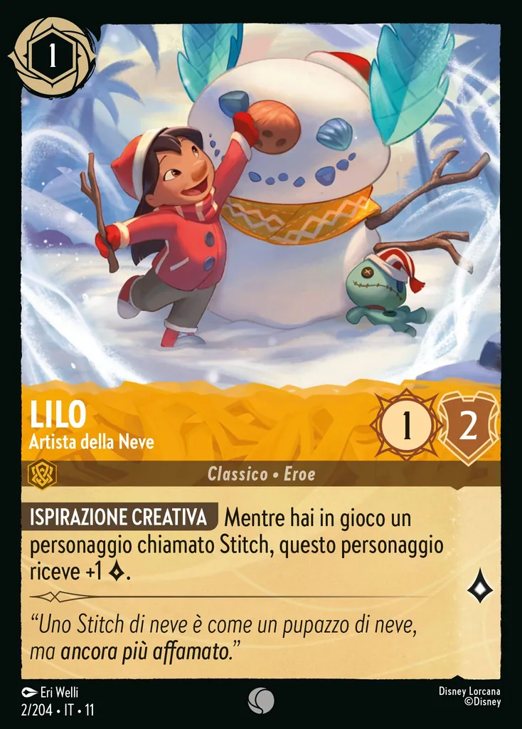 Lilo - Artista della Neve