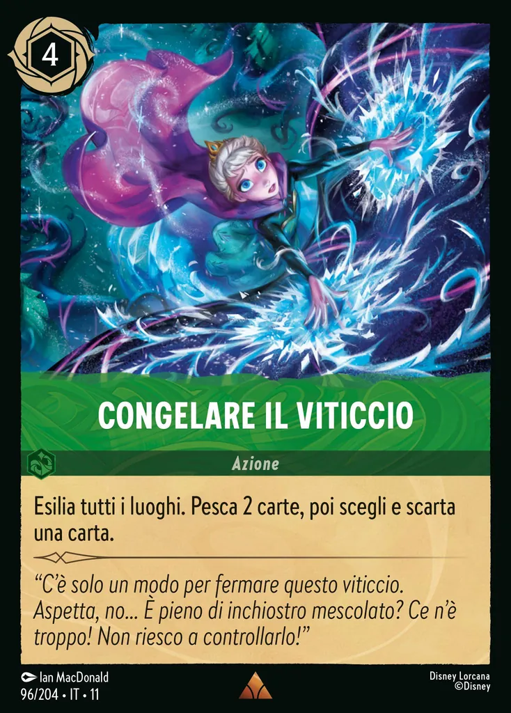Congelare il Viticcio