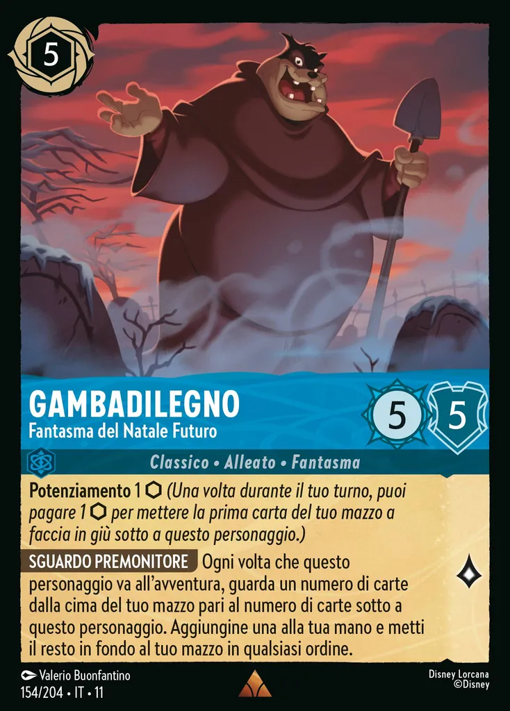 Gambadilegno - Fantasma del Natale Futuro