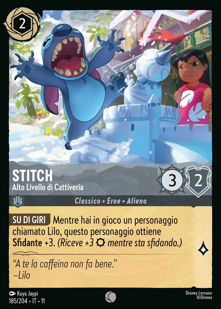 Stitch - Alto Livello di Cattiveria