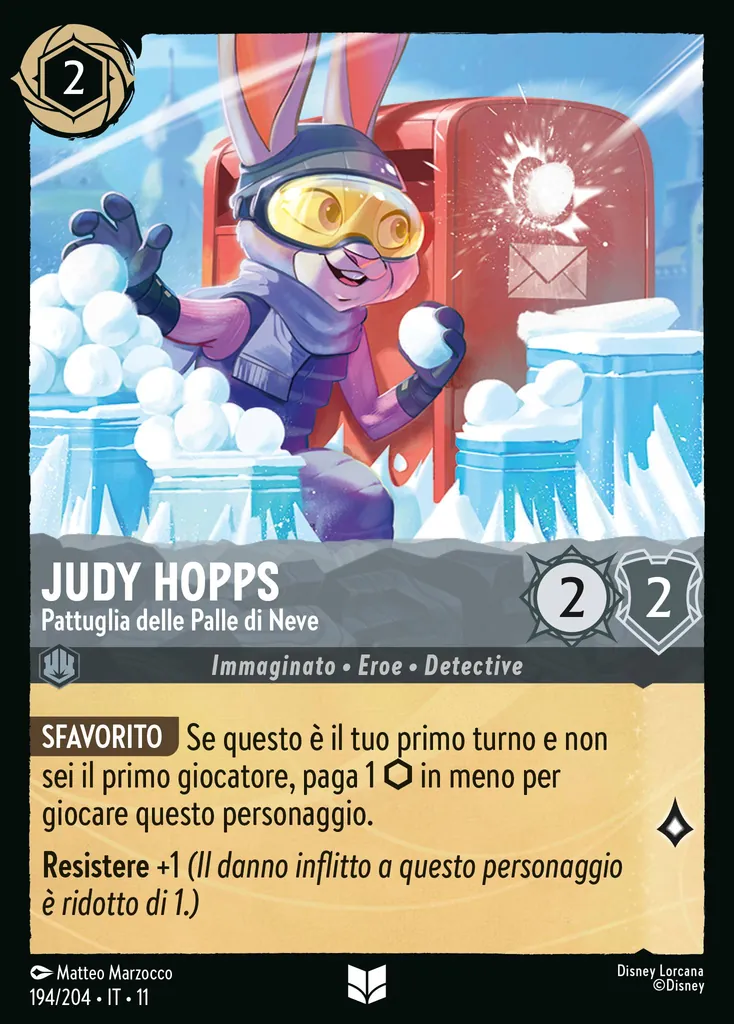 Judy Hopps - Pattuglia delle Palle di Neve