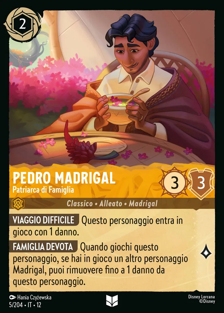 Pedro Madrigal - Patriarca di Famiglia