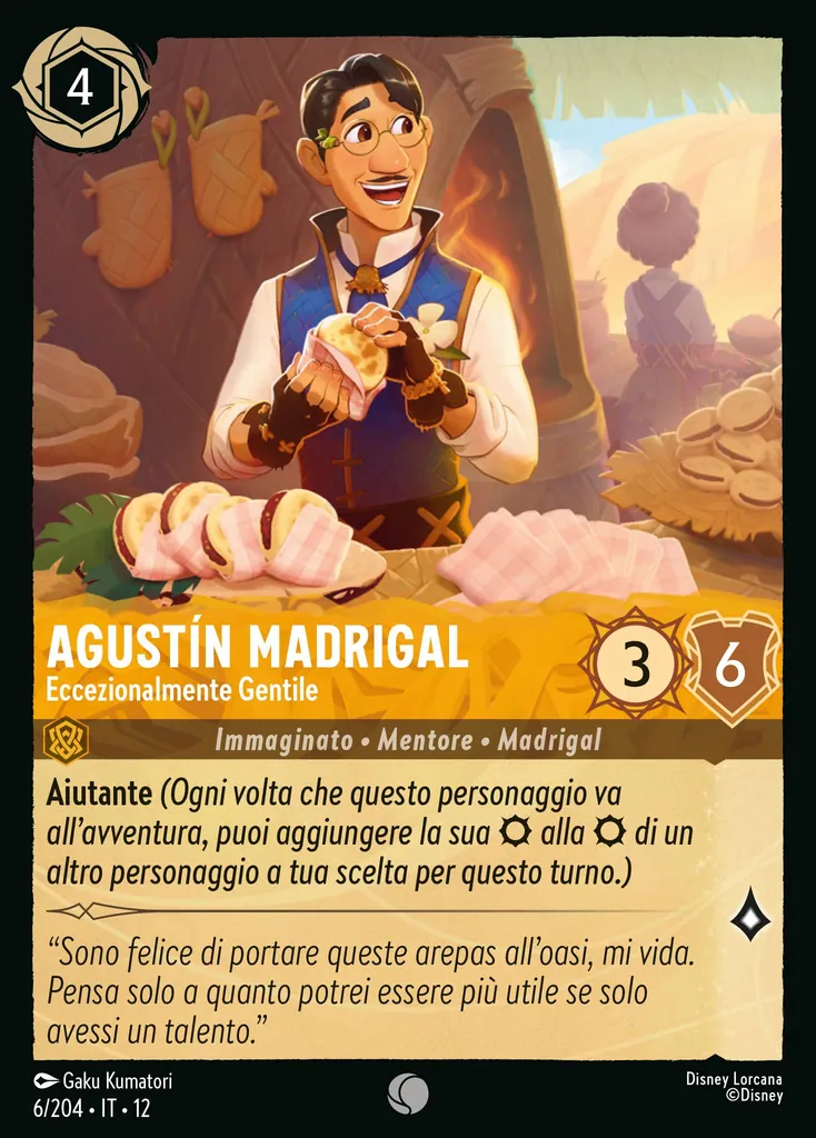 AgustĂn Madrigal - Eccezionalmente Gentile