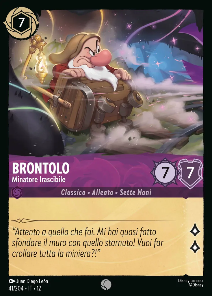 Brontolo - Minatore Irascibile