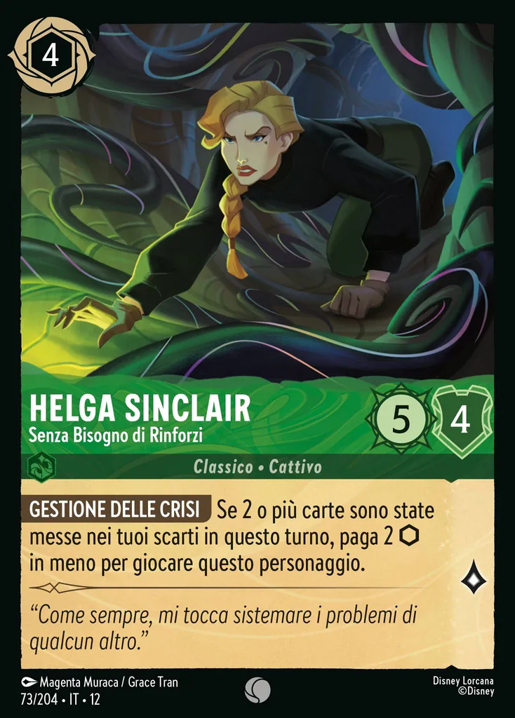 Helga Sinclair - Senza Bisogno di Rinforzi