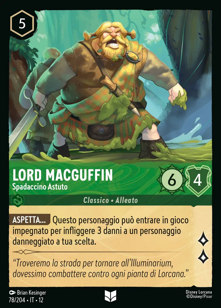 Lord MacGuffin - Spadaccino Astuto