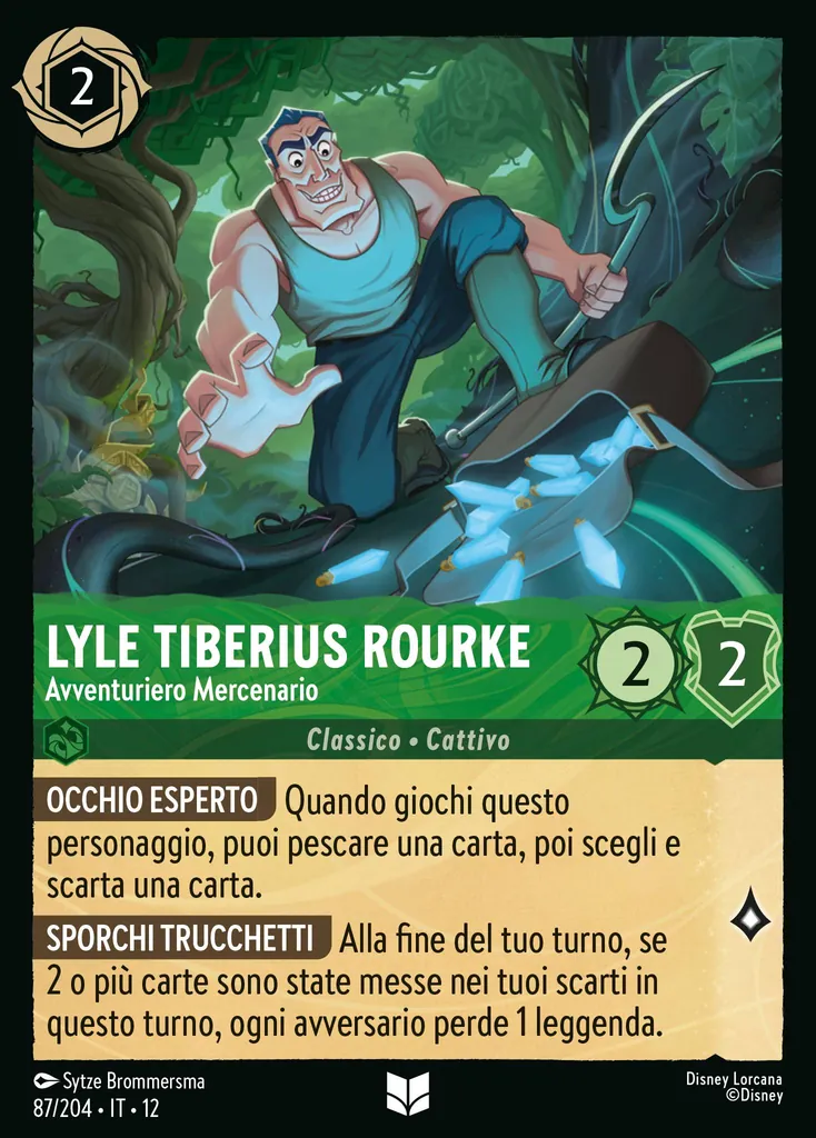 Lyle Tiberius Rourke - Avventuriero Mercenario