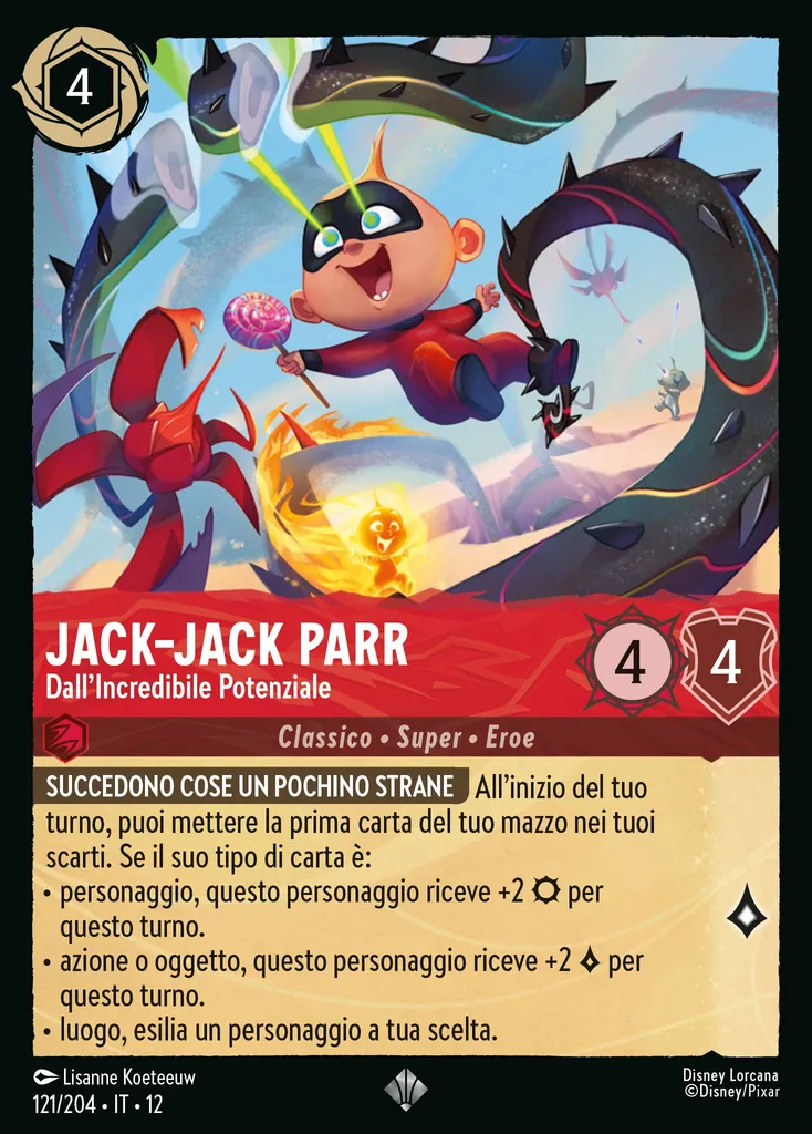 Jack-Jack Parr - Dall'Incredibile Potenziale
