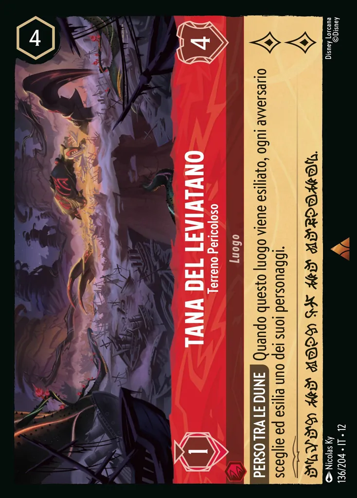 Tana del Leviatano - Terreno Pericoloso