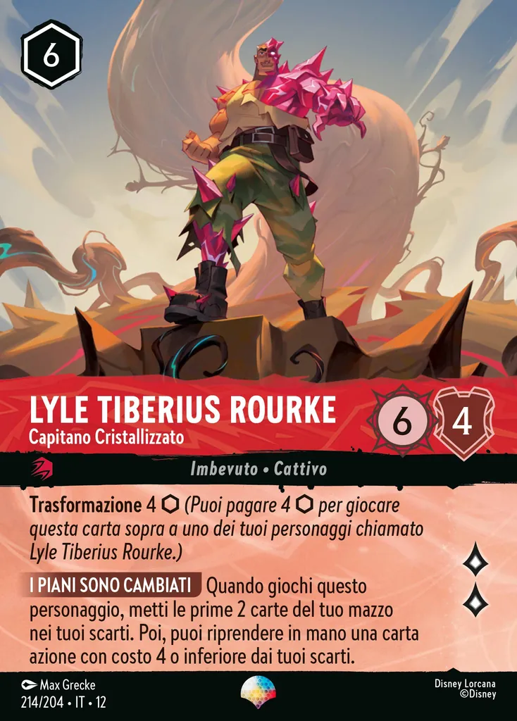 Lyle Tiberius Rourke - Capitano Cristallizzato