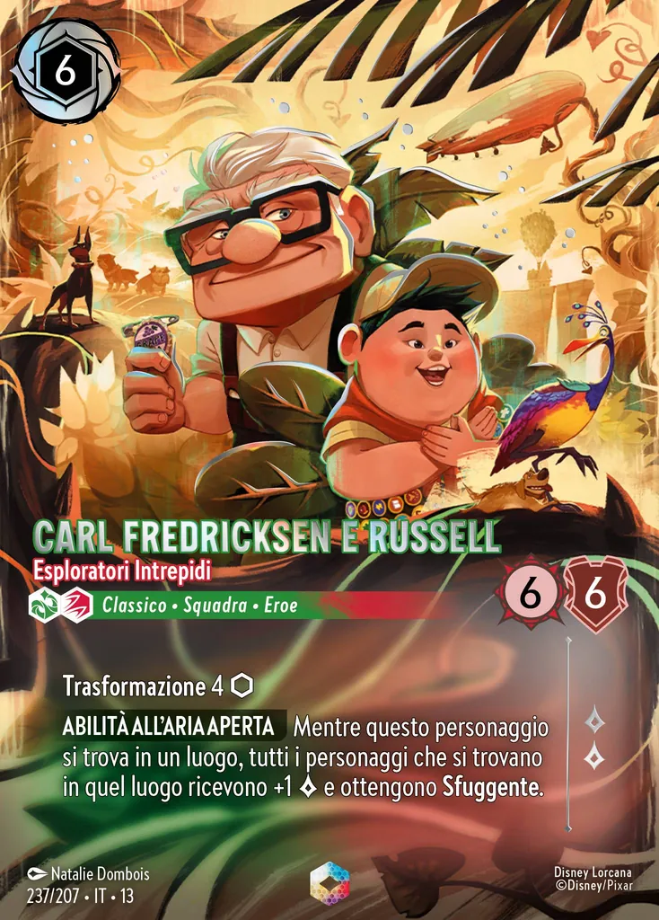 Carl Fredricksen e Russell - Esploratori Intrepidi